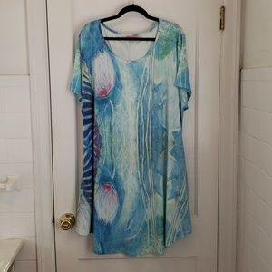 Pastel Simply Aster long tunic w pockets 4X